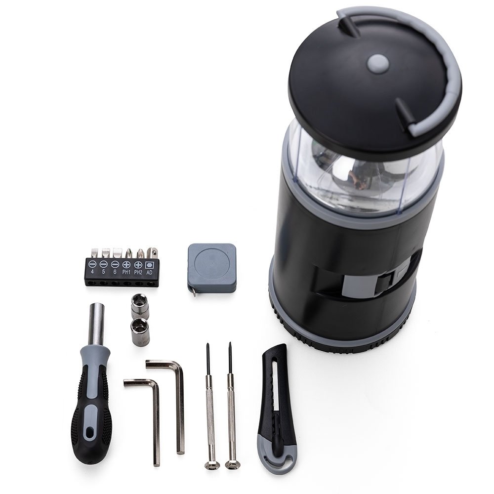 Lanterna com Kit Ferramentas 15 Peças. - Imagem 5