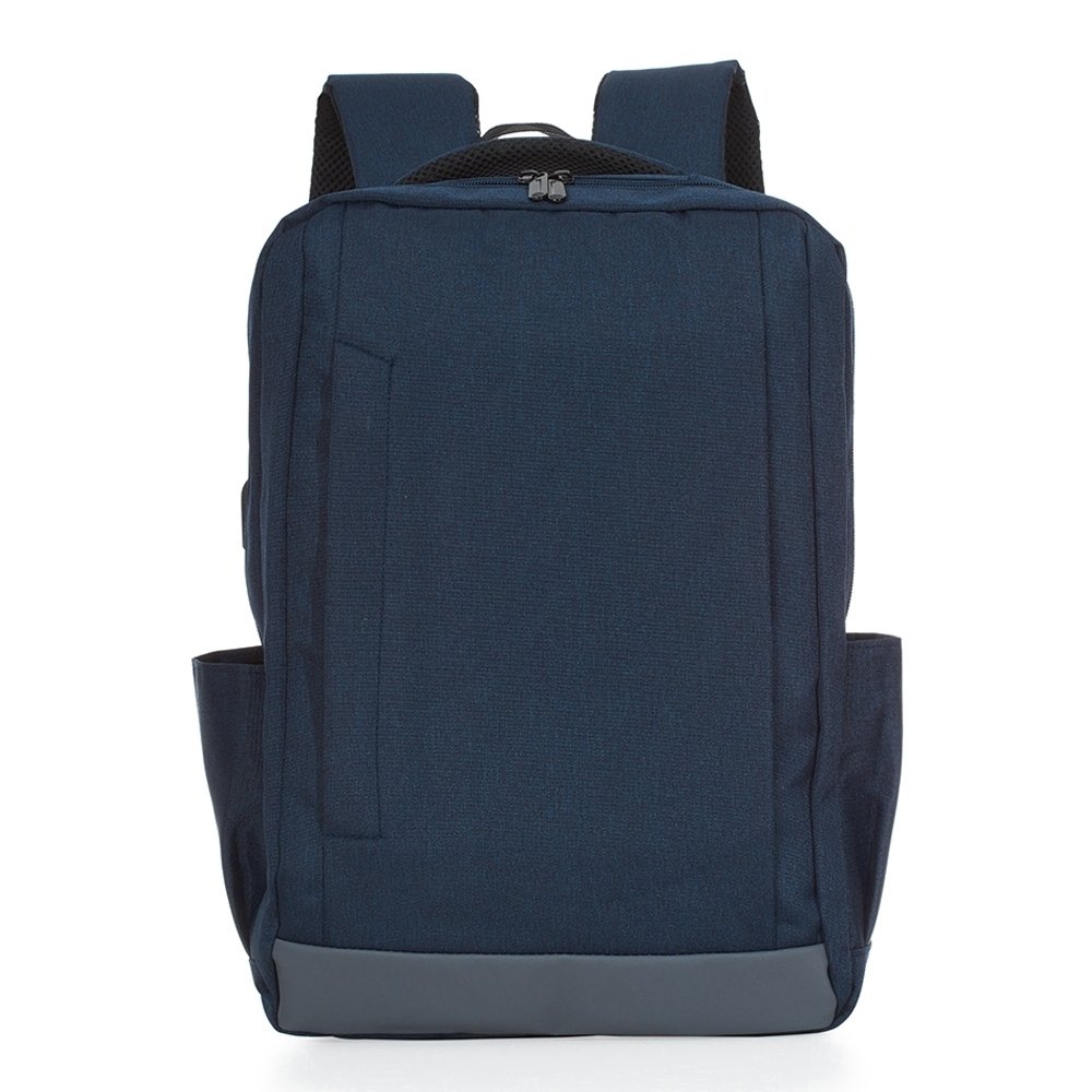 Mochila de Nylon USB com Compartimento Notebook 15,6.