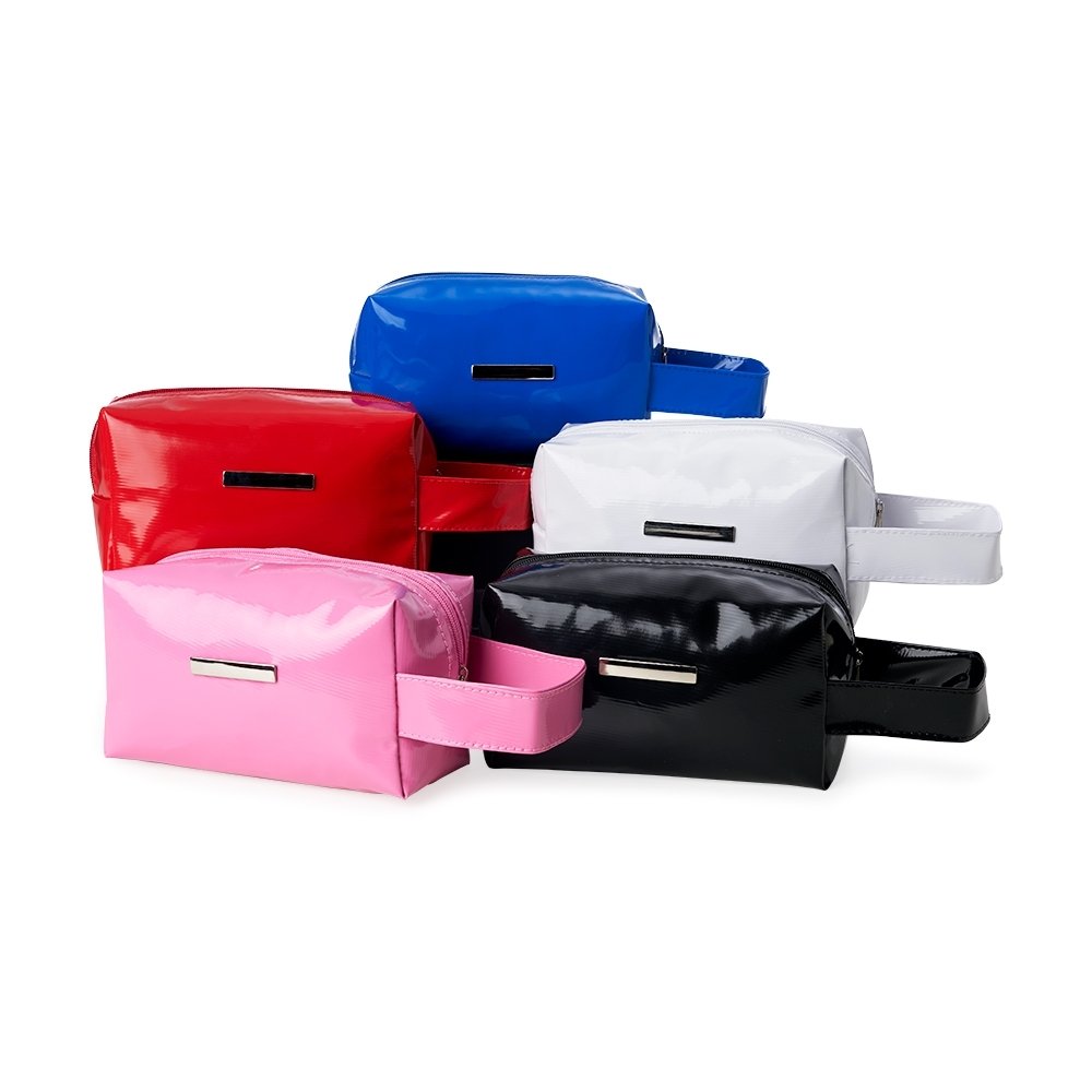 Necessaire Vinil Impermeável com Plaquinha. - Imagem 2