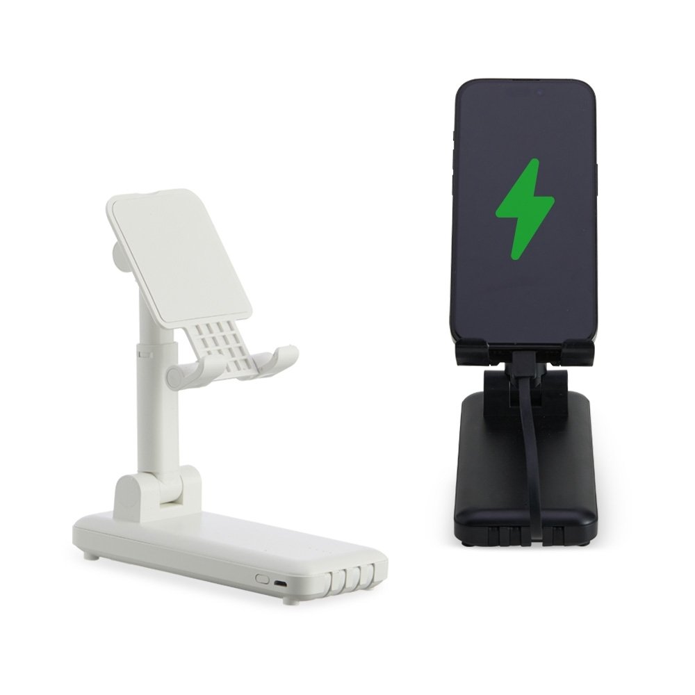 Power Bank 10.000mAh Multissaídas com Suporte para Celular ou Tablet. - Imagem 2