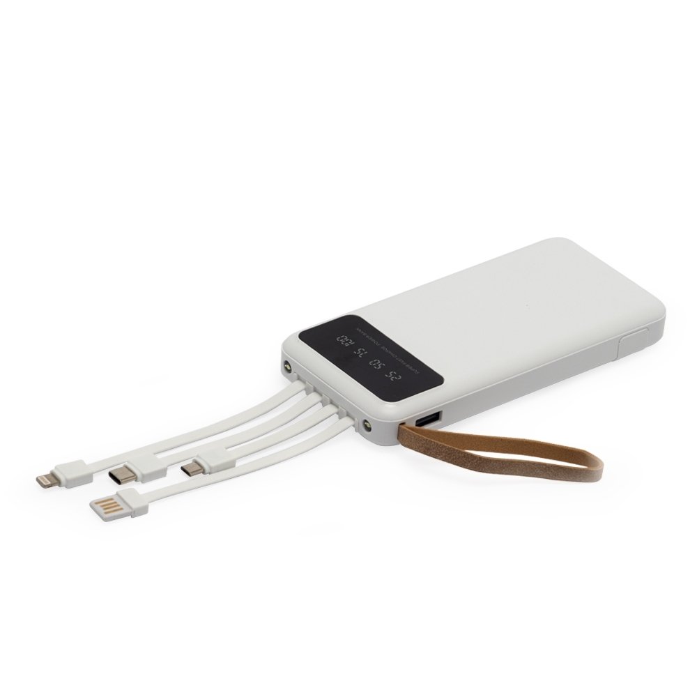 Power Bank 10.000mAh com Lanterna e Multissaídas. - Imagem 3