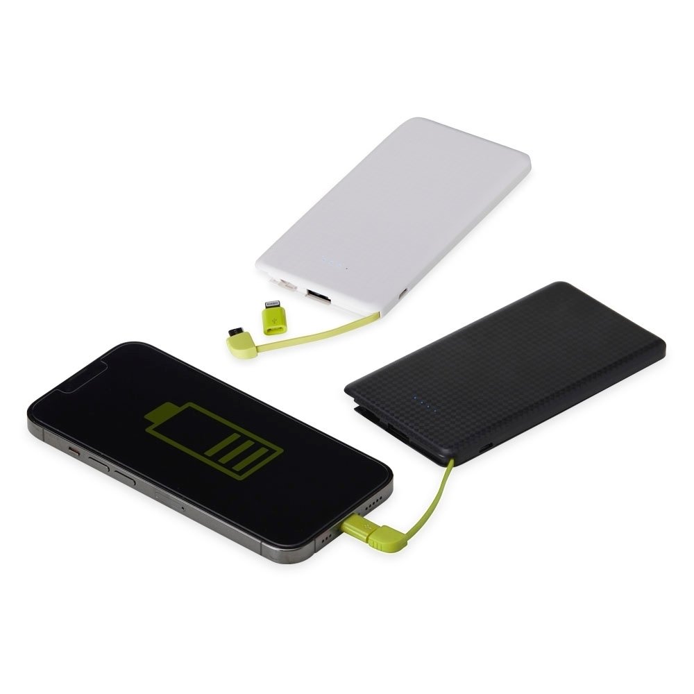 Power Bank 5.000mAh com Indicador LED. - Imagem 2