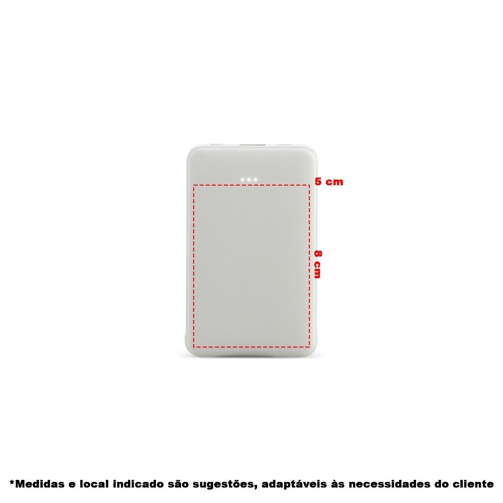 Power Bank Plástico 5.000mAh. - Imagem 5