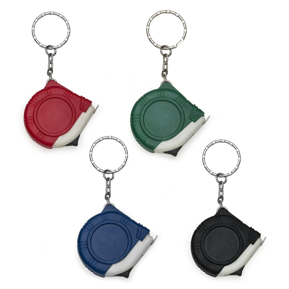 Chaveiro Trena Emborrachada de 1 Metro - Imagem 3