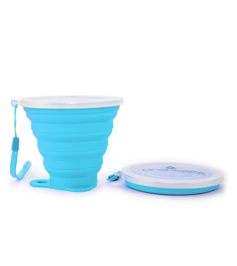 Copo Ecológico De Silicone Retrátil 220ml - Imagem 5