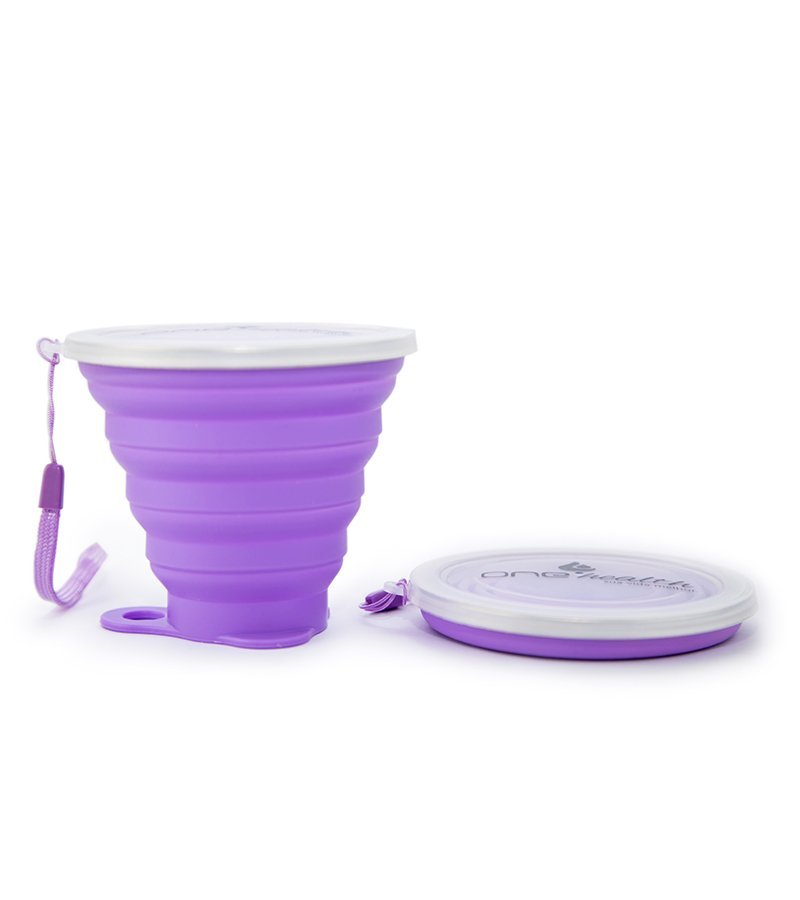 Copo Ecológico De Silicone Retrátil 220ml - Imagem 3