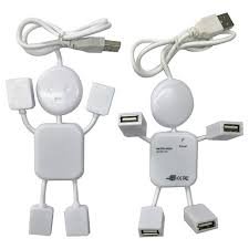 Hub Boneco com 4 Entradas USB - Imagem 3